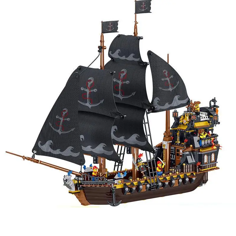 QL1803 movie series pirate ship eternal model puzzle building blocks toy Compatible
QL1803 movie series pirate ship eternal model puzzle building blocks toy Compatible