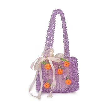 Transparent Beaded Handbag Hand-woven Female Bag Tide 2020 Summer New Hollow Fashion DIY Mother and Daughter Summer Beach Bag
Transparent Beaded Handbag Hand-woven Female Bag Tide 2020 Summer New Hollow Fashion DIY Mother and Daughter Summer Beach Bag