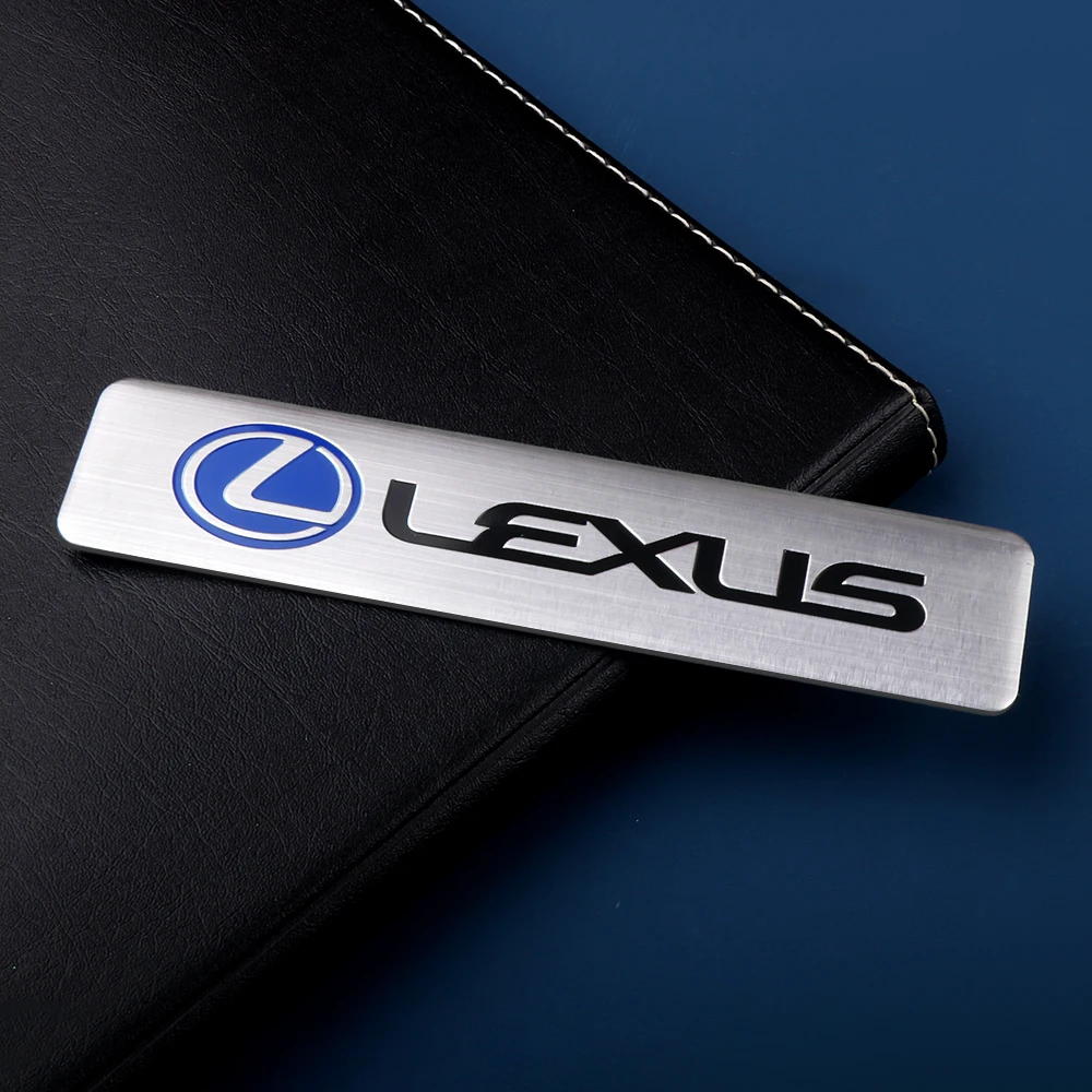 1 шт. металлический алюминиевый значок для Lexus CT200h F sport ES IS RX UX NX LX GS RC | Автомобили и