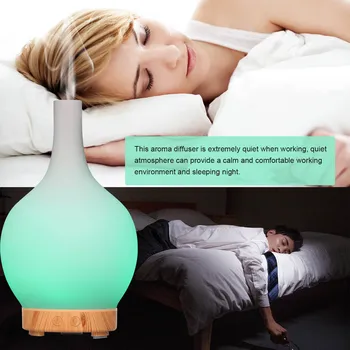100ML Humidifier Aromatherapy Essential Oil Diffuser Aroma Diffuser Waterless Auto Shut-off 7 Colorful LED night Light
100ML Humidifier Aromatherapy Essential Oil Diffuser Aroma Diffuser Waterless Auto Shut-off 7 Colorful LED night Light