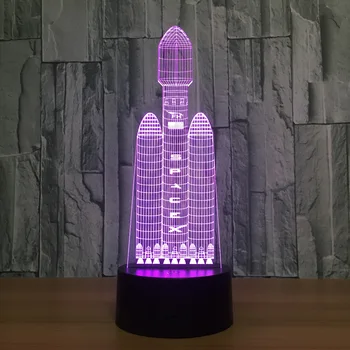 7 Color Changing Space Shuttle Model USB Home Bedroom Decoration Table Lamp 3D LED Night Lights Bedside Sleep Light Fixture Gift
7 Color Changing Space Shuttle Model USB Home Bedroom Decoration Table Lamp 3D LED Night Lights Bedside Sleep Light Fixture Gift