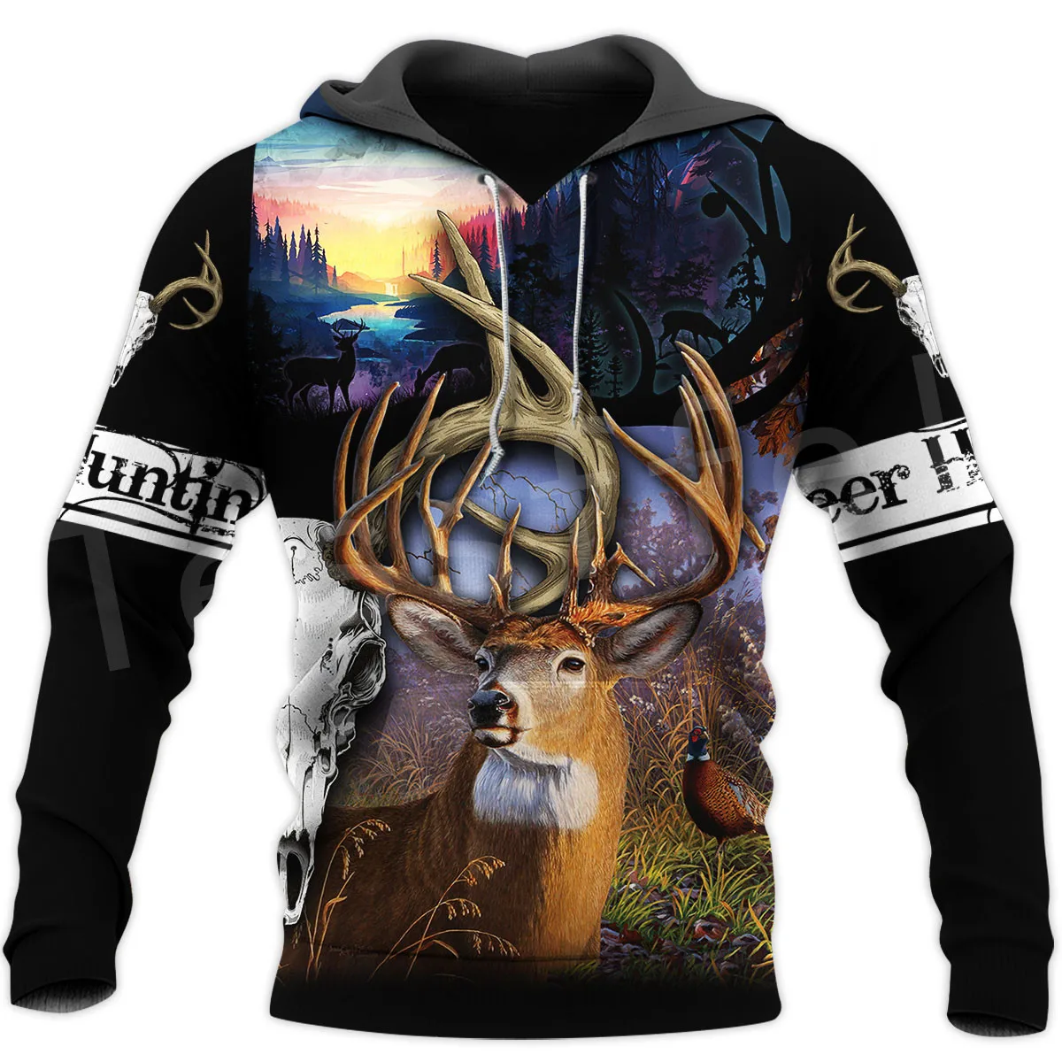 

Tessffel Deer Elk Bow Hunter Animal Hunting Camo Tattoo 3DPrint Men/Women Autumn Pullover NewFashion Streetwear Funny Hoodies 14