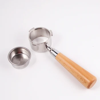 51MM Stainless Steel Bottomless Portafilter Professional Espresso Coffee Machine For Delonghi EC680/EC685 filter Basket Included
51MM Stainless Steel Bottomless Portafilter Professional Espresso Coffee Machine For Delonghi EC680/EC685 filter Basket Included