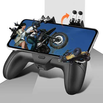 Phone Game Hand Grip Clip Retractable Wireless Meta Quick Fire Button Six Finger Linkage Game Controllerip Gaming Handle Holder
Phone Game Hand Grip Clip Retractable Wireless Meta Quick Fire Button Six Finger Linkage Game Controllerip Gaming Handle Holder