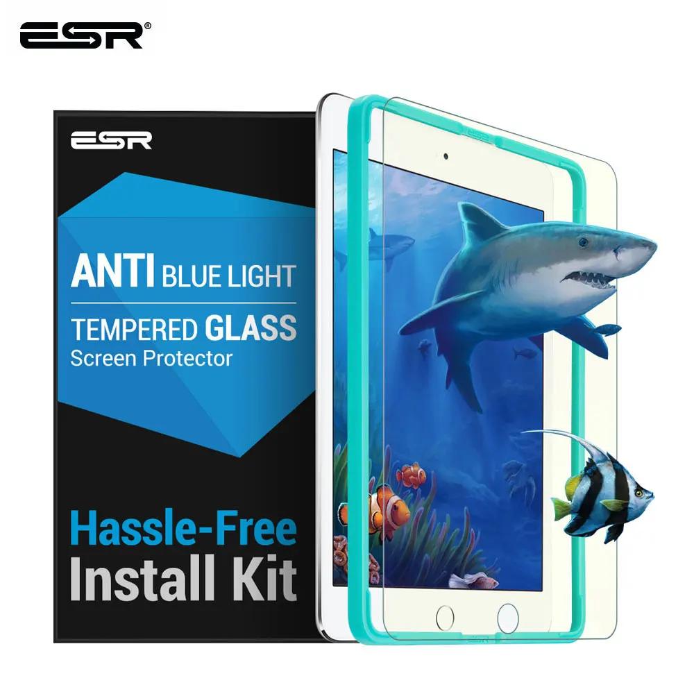 ESR Screen Protector for iPad mini 1 2 3 Anti Blue-ray Tempered Glass 7.9 inch Anti Blue-Light Screen Protector with Applicator
ESR Screen Protector for iPad mini 1 2 3 Anti Blue-ray Tempered Glass 7.9 inch Anti Blue-Light Screen Protector with Applicator