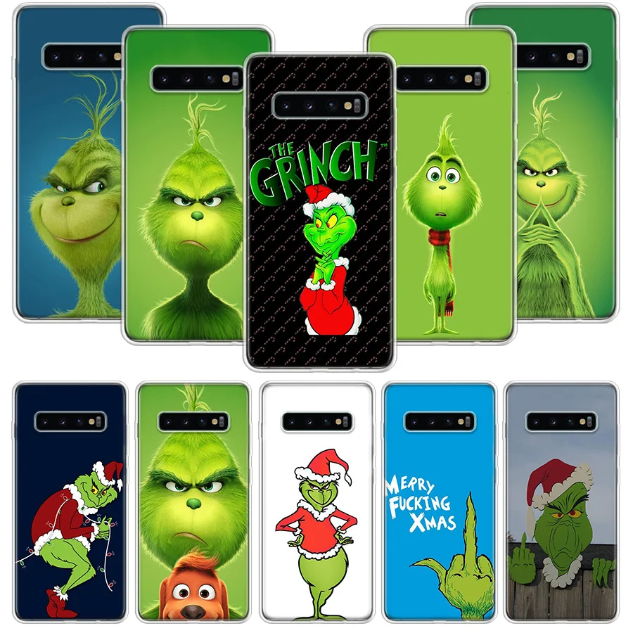 Green Grinch Christmas Case for Samsung Galaxy Note 10 9 8 S10+ Lite S9 S8 J4 J6 J8 Plus 2018 S7 S6 Edge Soft Phone Coque
Green Grinch Christmas Case for Samsung Galaxy Note 10 9 8 S10+ Lite S9 S8 J4 J6 J8 Plus 2018 S7 S6 Edge Soft Phone Coque