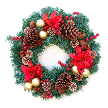 Christmas Wreath Depot Whitehall Decorated , Full Christmas Wreath Design with Gold Ball Ornaments, Pine Cone, Berries, 20 Inch
Christmas Wreath Depot Whitehall Decorated , Full Christmas Wreath Design with Gold Ball Ornaments, Pine Cone, Berries, 20 Inch