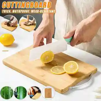 Rectangular Natural Bamboo Cutting Board Thick Solid Wood Knife Board Cutting Board Household Vegetable And Meat Cooking Tools
Rectangular Natural Bamboo Cutting Board Thick Solid Wood Knife Board Cutting Board Household Vegetable And Meat Cooking Tools