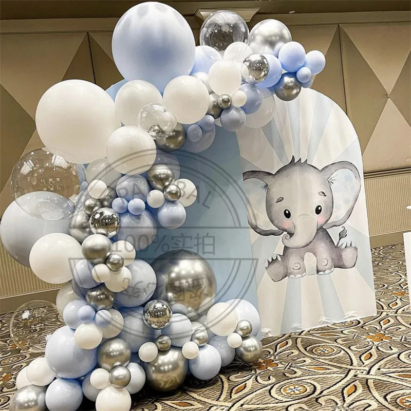 90pcs Blue Baby Shower Party Balloons Chrome Silver Balloon Arch Garland Kit Kids Birthday Decoration Globos Boys Gifts Ballons
90pcs Blue Baby Shower Party Balloons Chrome Silver Balloon Arch Garland Kit Kids Birthday Decoration Globos Boys Gifts Ballons