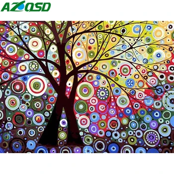 AZQSD Unframe DIY Oil Painting By Numbers Tree Handpainted Gift Acrylic Paint Coloring By Numbers Landscape Home Decoration
AZQSD Unframe DIY Oil Painting By Numbers Tree Handpainted Gift Acrylic Paint Coloring By Numbers Landscape Home Decoration