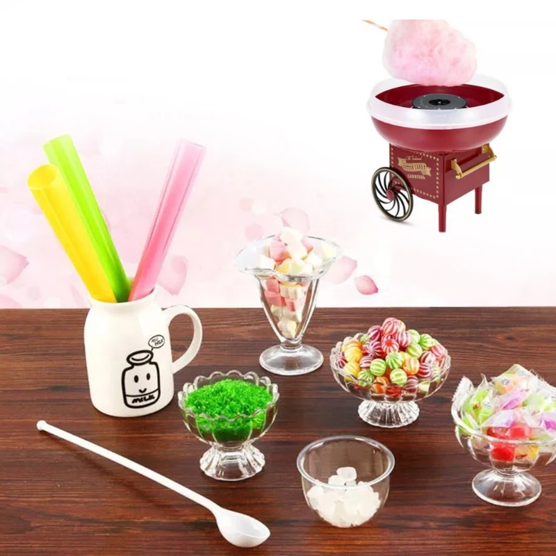 D0AB Electric DIY Sweet Cotton Candy Maker Portable Cotton Sugar Floss Machine Girl Boy Gift Children Marshmallow Machine
D0AB Electric DIY Sweet Cotton Candy Maker Portable Cotton Sugar Floss Machine Girl Boy Gift Children Marshmallow Machine