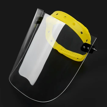 1*Adjustable Safety Face Protector Cover Head-Mounted Eye Shield Waterproof Premium PP Material Full Face Protection Shield
1*Adjustable Safety Face Protector Cover Head-Mounted Eye Shield Waterproof Premium PP Material Full Face Protection Shield