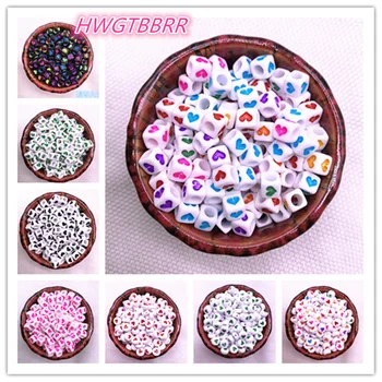 New 100pcs 6X6/7x4mm Spaced Acrylic Round Beads Love Heart Shape Beads for Jewelry Making DIY Charms Handmade Bracelet 
New 100pcs 6X6/7x4mm Spaced Acrylic Round Beads Love Heart Shape Beads for Jewelry Making DIY Charms Handmade Bracelet