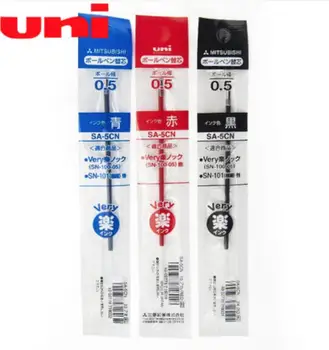 10 Pieces/Lot Japanese UNI SA-5CN Ballpoint Pen Refill 0.5mm for SN-100/0.5mm Bullet Tip Bright Color Individually Wrapped
10 Pieces/Lot Japanese UNI SA-5CN Ballpoint Pen Refill 0.5mm for SN-100/0.5mm Bullet Tip Bright Color Individually Wrapped