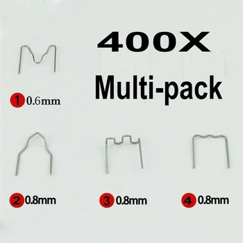 Durable And Practical 400pc Stapler Staples For Plastic Welder Tool Car Damaged Bumper Repair Kit
Durable And Practical 400pc Stapler Staples For Plastic Welder Tool Car Damaged Bumper Repair Kit