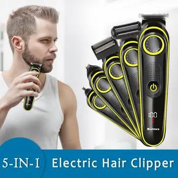 5 IN 1 Electric Hair Trimmer Cutter Hair Machine Cutting Hair Clipper Professional Electric Cutter Hair Beard Shaver Trimer
5 IN 1 Electric Hair Trimmer Cutter Hair Machine Cutting Hair Clipper Professional Electric Cutter Hair Beard Shaver Trimer