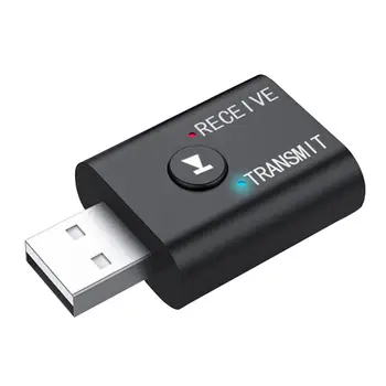 Bluetooth 5.0 Audio Transmitter Receiver 2 in 1 Mini HiFi Stereo Wireless Adapter USB Transceiver for PC Laptop MP3 Speakers
Bluetooth 5.0 Audio Transmitter Receiver 2 in 1 Mini HiFi Stereo Wireless Adapter USB Transceiver for PC Laptop MP3 Speakers