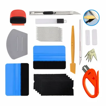 Car Film Wrapping Tools Kits Vinyl Blue Squeegee Cutter Blades Scraper Car/Window/Mobile Phone Screen Protection Install Tool
Car Film Wrapping Tools Kits Vinyl Blue Squeegee Cutter Blades Scraper Car/Window/Mobile Phone Screen Protection Install Tool