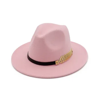 X3006 Unisex Woolen Hat Women's Broad-Brimmed Caps British Classic Fedora Hat Wide Brim Caps Fashion Hats Adjustable Size
X3006 Unisex Woolen Hat Women's Broad-Brimmed Caps British Classic Fedora Hat Wide Brim Caps Fashion Hats Adjustable Size