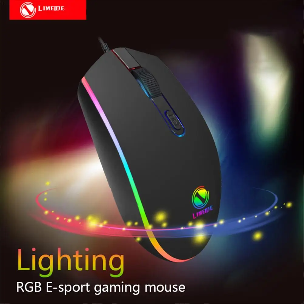 RGB Gameing Mouse Marquee Lighting Wired Mouse USB Wired Gameing Mouse Simple Connect for Laptop PC Computer
RGB Gameing Mouse Marquee Lighting Wired Mouse USB Wired Gameing Mouse Simple Connect for Laptop PC Computer