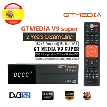 New GTmedia V9 Super Satellite Receiver Freesat V9 Super Updated GTmedia V8 Nova with CCcam Cline for 2 Year Europe
New GTmedia V9 Super Satellite Receiver Freesat V9 Super Updated GTmedia V8 Nova with CCcam Cline for 2 Year Europe