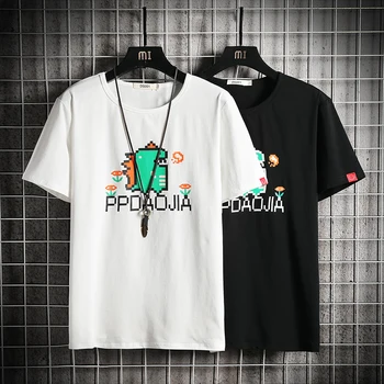 Harajuku Funny Graffiti Dinosaur Print Streetwear Tees Shirts Mens Summer Hip Hop Casual Short Sleeve Tshirts Fashion
Harajuku Funny Graffiti Dinosaur Print Streetwear Tees Shirts Mens Summer Hip Hop Casual Short Sleeve Tshirts Fashion