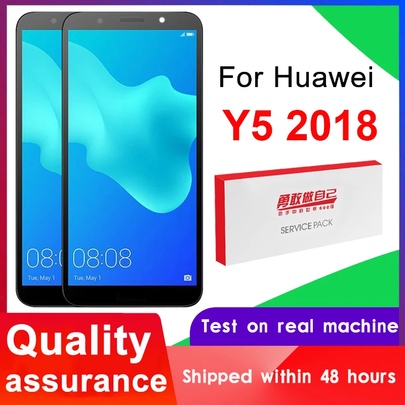 Сменный сенсорный ЖК-экран 5 45 дюйма для Huawei Y5 Prime 2018 / дигитайзер в сборе DRA-LX2 L01