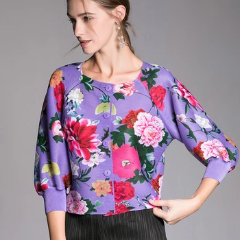 LANMREM 2020 New Spring Round Collar Print Lantern Sleeve T-shirt Women Sweatshirt Loose Casual Short Pleated Tops Tide PD594
LANMREM 2020 New Spring Round Collar Print Lantern Sleeve T-shirt Women Sweatshirt Loose Casual Short Pleated Tops Tide PD594