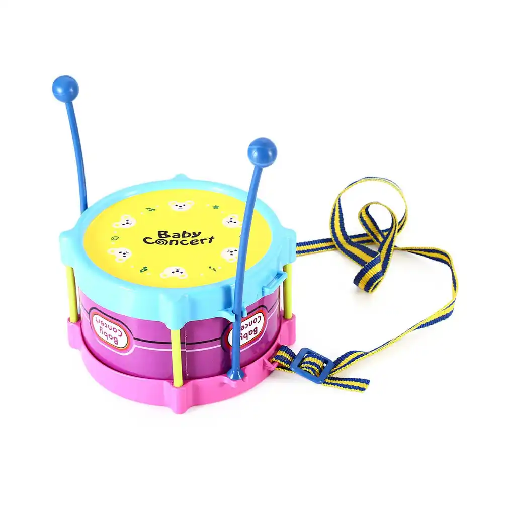 5pcs baby plastic colorful musical instruments jazz drums toys