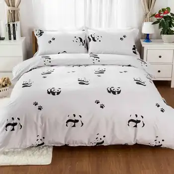 Cute Panda Bed Linens Luxury Bedding Sets Gift For Kids Boys Girls Cover Textiles Size Cover Nordic Style Queen Quilt Duvet Home
Cute Panda Bed Linens Luxury Bedding Sets Gift For Kids Boys Girls Cover Textiles Size Cover Nordic Style Queen Quilt Duvet Home
