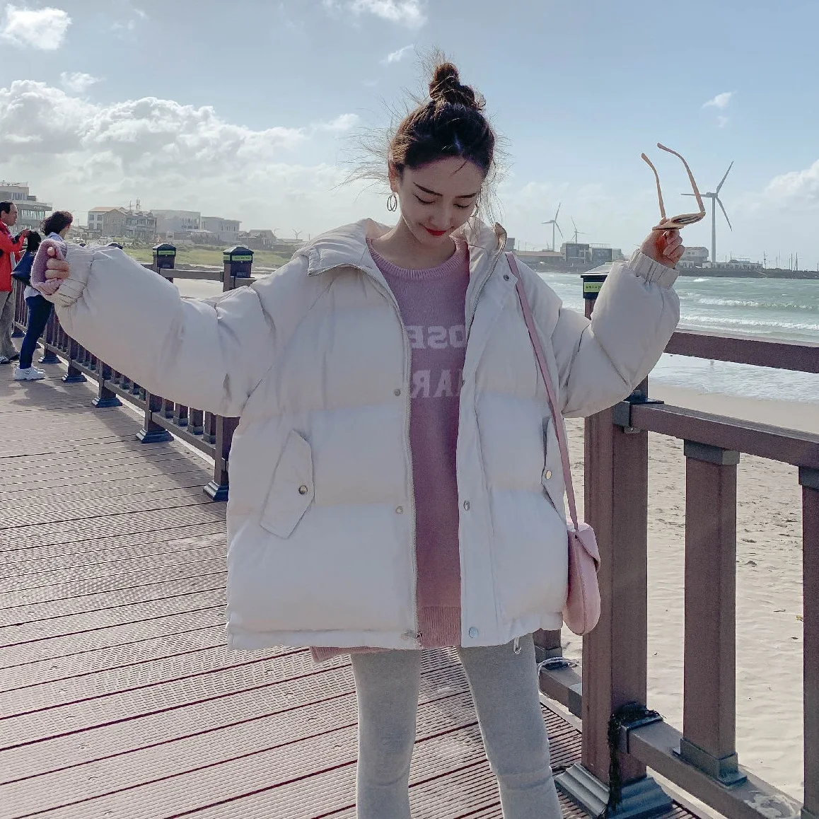 Photo Shoot INS College Style Six-Color Hooded Single-Breasted Short-height down Coat Cotton-padded Clothes Short Jacket Women's
Photo Shoot INS College Style Six-Color Hooded Single-Breasted Short-height down Coat Cotton-padded Clothes Short Jacket Women's
