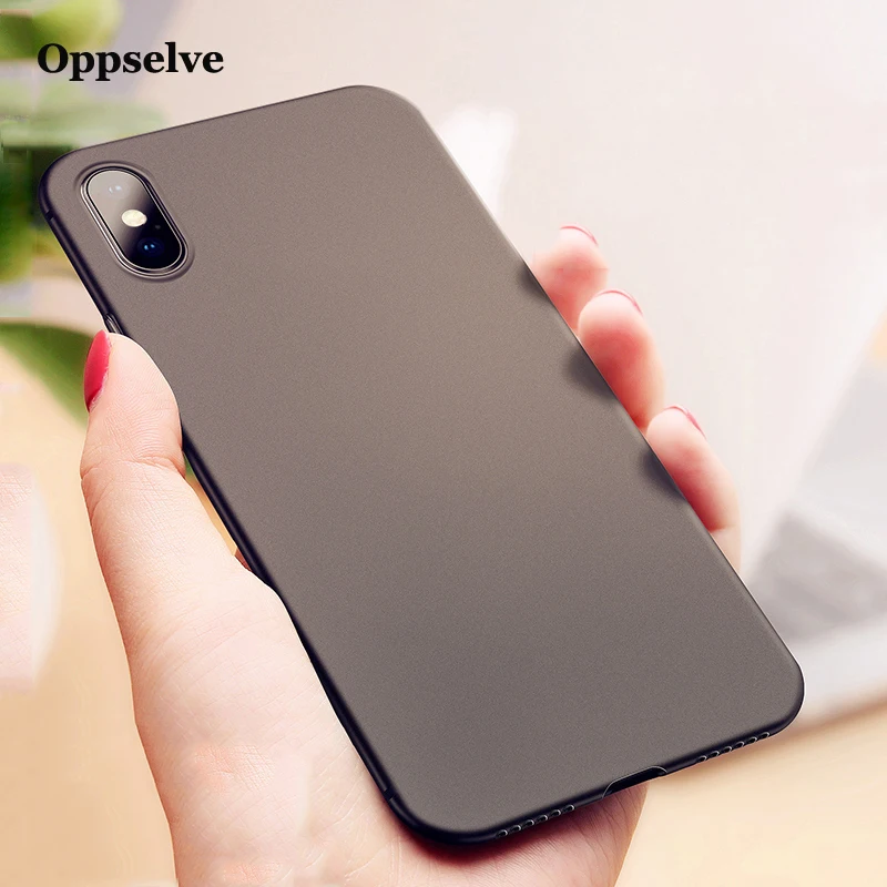 Роскошный защитный чехол для iPhone 11 X Xr Xs Max Ультратонкий Жесткий из поликарбоната 8