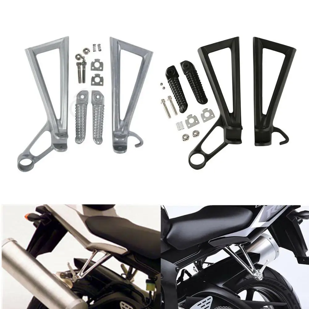 Motorcycle Rear Footrest Foot Pegs Brackets Set For Yamaha YZF R6 2003-2005 2004 R6S 2006-2009 2007 2008
Motorcycle Rear Footrest Foot Pegs Brackets Set For Yamaha YZF R6 2003-2005 2004 R6S 2006-2009 2007 2008