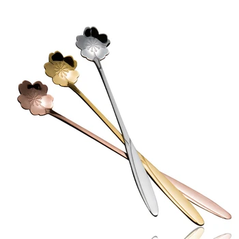 1PCS Tea Coffee Mixing Spoon Gold Spoon Long Handle Dessert Stainless Steel Vintage Teaspoons Drink Tableware Flowers Design^7
1PCS Tea Coffee Mixing Spoon Gold Spoon Long Handle Dessert Stainless Steel Vintage Teaspoons Drink Tableware Flowers Design^7