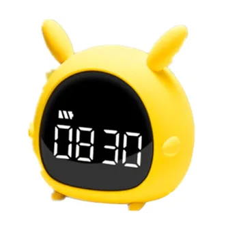 Cartoon Rabbit Music Alarm Clock Wake Up Light Mini USB Charge Bedroom Smart Night Light Alarm Clock
Cartoon Rabbit Music Alarm Clock Wake Up Light Mini USB Charge Bedroom Smart Night Light Alarm Clock