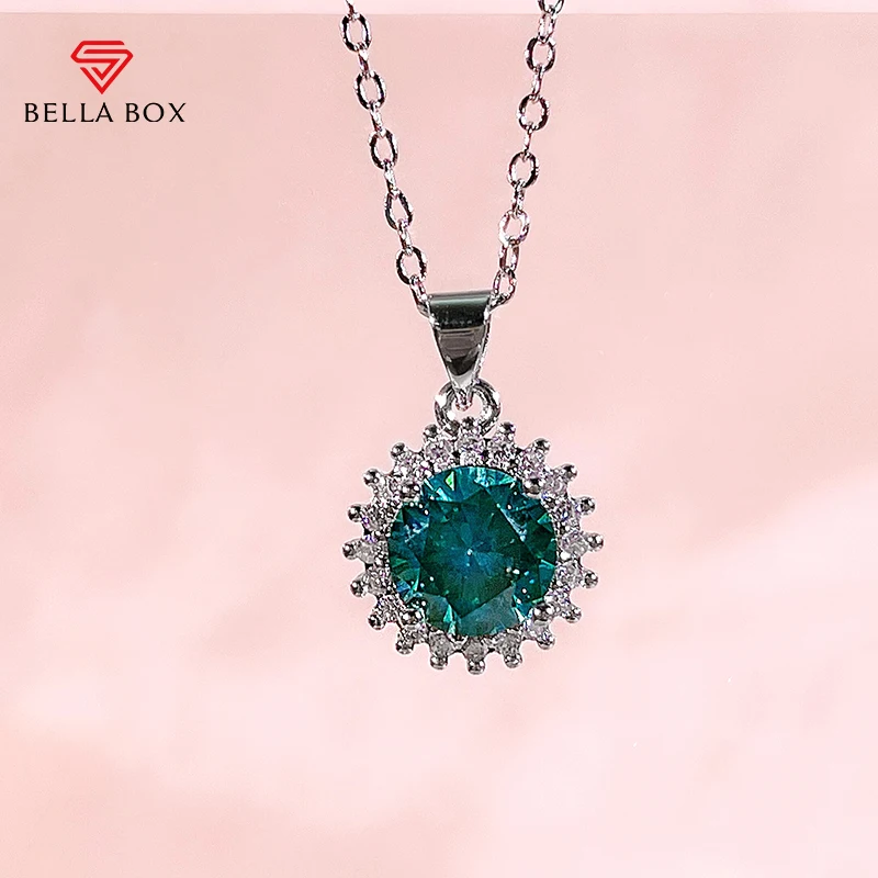 Фото Женское Ожерелье BELLA BOX классическое ожерелье из стерлингового серебра 925 пробы с