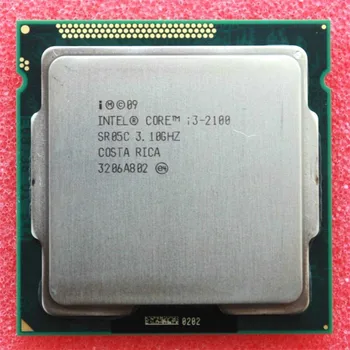 

Intel Core i3 2100 Processor 3.1GHz 3MB Cache Dual Core Socket 1155 Qual Core Desktop I3-2100 CPU