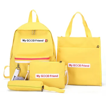 4Pcs/set Travel Backpack Shoulder Bag Outdoor Bags Girls Boy School Bag Travel Backpack
4Pcs/set Travel Backpack Shoulder Bag Outdoor Bags Girls Boy School Bag Travel Backpack