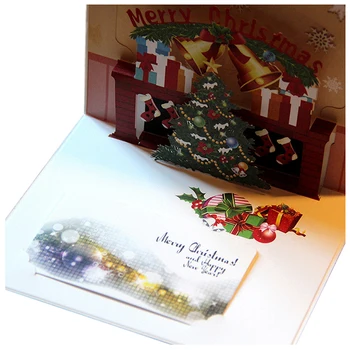 New Christmas Cards Merry 3D Cards Wedding Lover Happy Birthday Anniversary Greeting Cards convite the Christmas gift
New Christmas Cards Merry 3D Cards Wedding Lover Happy Birthday Anniversary Greeting Cards convite the Christmas gift