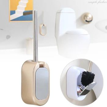 Toilet Brush Home Wall-Mounted Toilet Brush Holder Bathroom Brushes with Stainless Steel Handle K888 
Toilet Brush Home Wall-Mounted Toilet Brush Holder Bathroom Brushes with Stainless Steel Handle K888