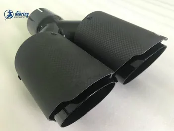 carbon fibre styling with logo Stainless steel Universal DUAL Automobile exhaust pipe Muffler Car accessories modification
carbon fibre styling with logo Stainless steel Universal DUAL Automobile exhaust pipe Muffler Car accessories modification