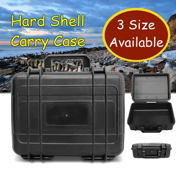 Waterproof Hard Carry Tool Case Plastic Toolbox Equipment Protective Storage Box Organizer Portable Container Black 3 Sizes
Waterproof Hard Carry Tool Case Plastic Toolbox Equipment Protective Storage Box Organizer Portable Container Black 3 Sizes