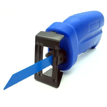 Portable Reciprocating Saw Metal Plastic Wood Cutting Tool Electric Drill Attachment with 3 Blades Power Home Accessories
Portable Reciprocating Saw Metal Plastic Wood Cutting Tool Electric Drill Attachment with 3 Blades Power Home Accessories