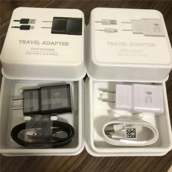 For Samsung S8 S9 Fast Charger USB Power Adapter 9V 1.67A Quick Charge EU US Plug 1.2 m Type C Cable For S10 Note 8 9
For Samsung S8 S9 Fast Charger USB Power Adapter 9V 1.67A Quick Charge EU US Plug 1.2 m Type C Cable For S10 Note 8 9