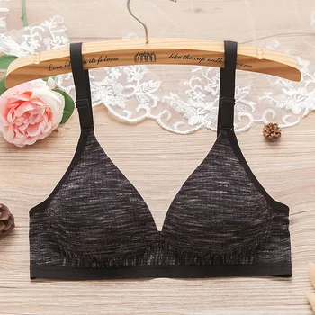 Underwear Women's Ring-free Thin Close Triangle Cup Bra
Underwear Women's Ring-free Thin Close Triangle Cup Bra