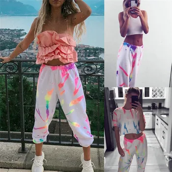 Women 2020 Ladies Harajuku Stretch Highlight Pants Glossy Sports Casual Trousers Casual Baggy Joggers 
Women 2020 Ladies Harajuku Stretch Highlight Pants Glossy Sports Casual Trousers Casual Baggy Joggers