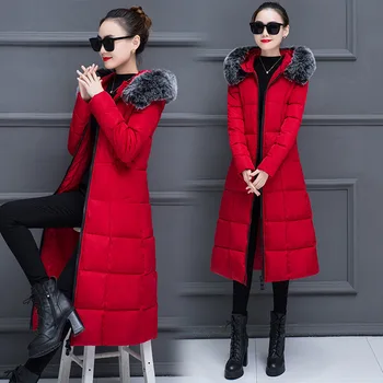 Down Cotton Female Jacket Big Fur Collar Parka Autumn Winter Coat Women Clothes 2020 Korean Vintage Tops Plus Size ZT4702
Down Cotton Female Jacket Big Fur Collar Parka Autumn Winter Coat Women Clothes 2020 Korean Vintage Tops Plus Size ZT4702