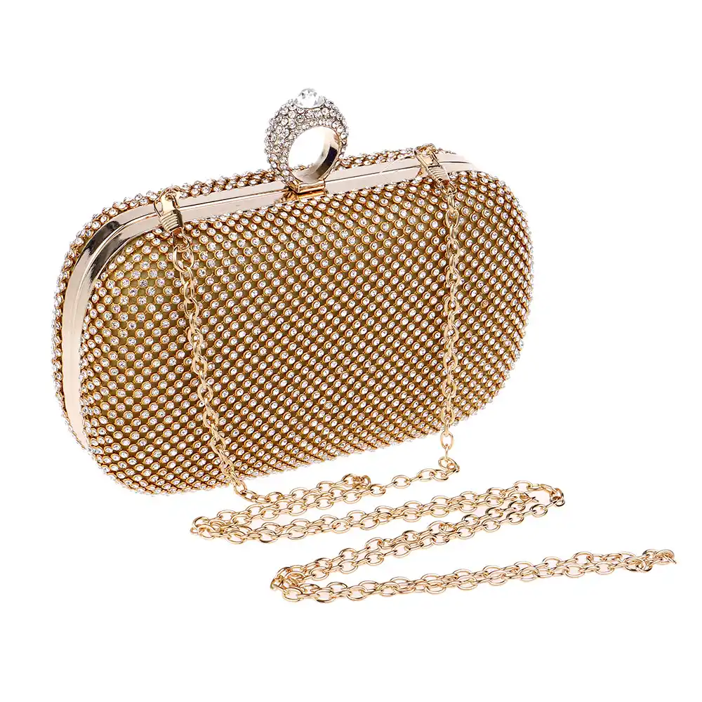 fashion matte women shoulder bag diamond studded