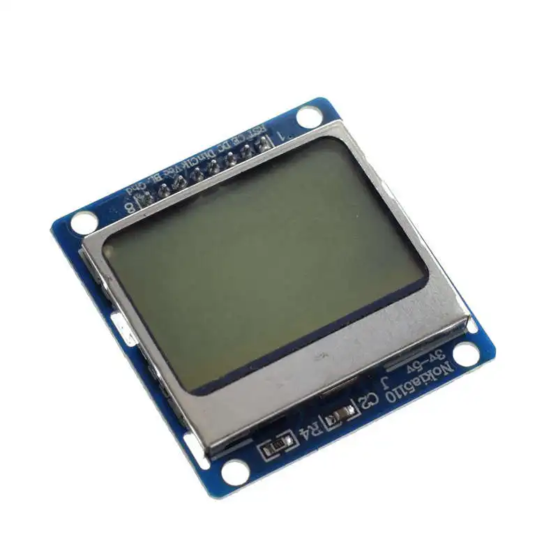 Smart Electronics Lcd Module Display Monitor Blue Backlight Adapter Pcb 84x48 Lcd for Nokia 5110 Screen For Arduino
Smart Electronics Lcd Module Display Monitor Blue Backlight Adapter Pcb 84x48 Lcd for Nokia 5110 Screen For Arduino
