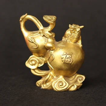 Brass Gourd Pixiu gourd Blessing lu Shou gourd Ornaments Zhen Zhai Home feng shui jewelry decoration Bronze Ornaments
Brass Gourd Pixiu gourd Blessing lu Shou gourd Ornaments Zhen Zhai Home feng shui jewelry decoration Bronze Ornaments